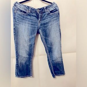 Capri sliver jeans